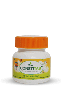 ConstiTab directions for use for Constipation treatment associated with Piles and Fissure